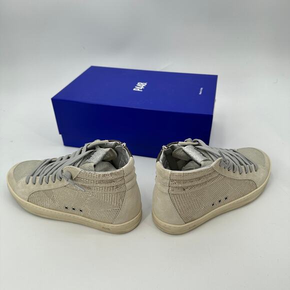 P448 New in Box Skate Prisma Sneaker High Top Gold Metallic // 36 - Picture 9 of 16